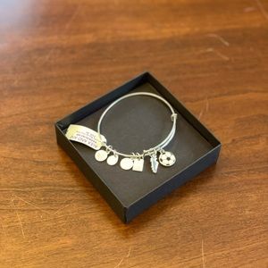 Brand new Team USA Soccer Alex and Ani Duo bangle